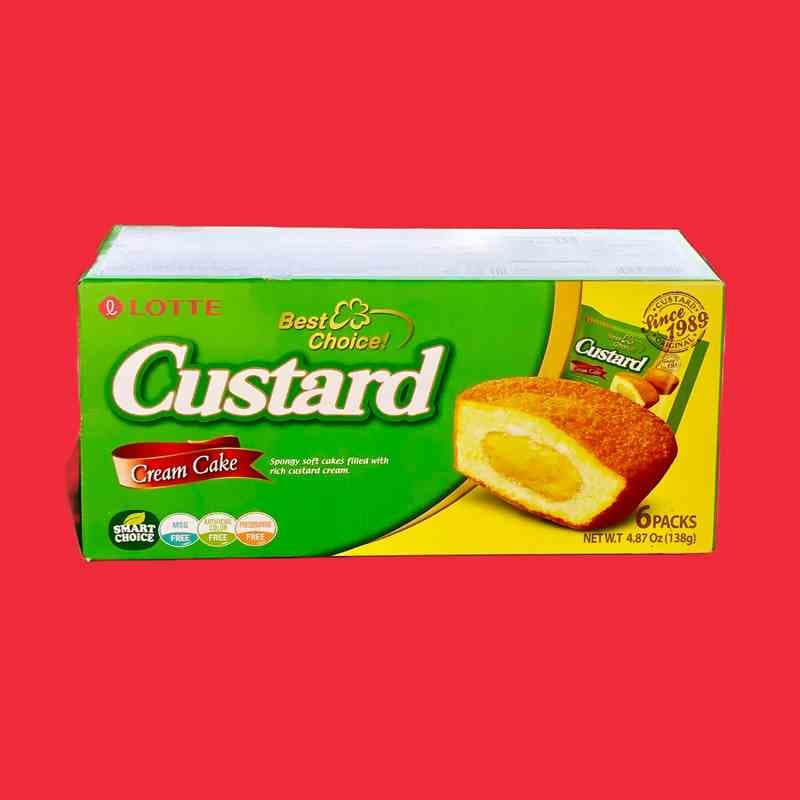 Lotte Custard Cream Cake