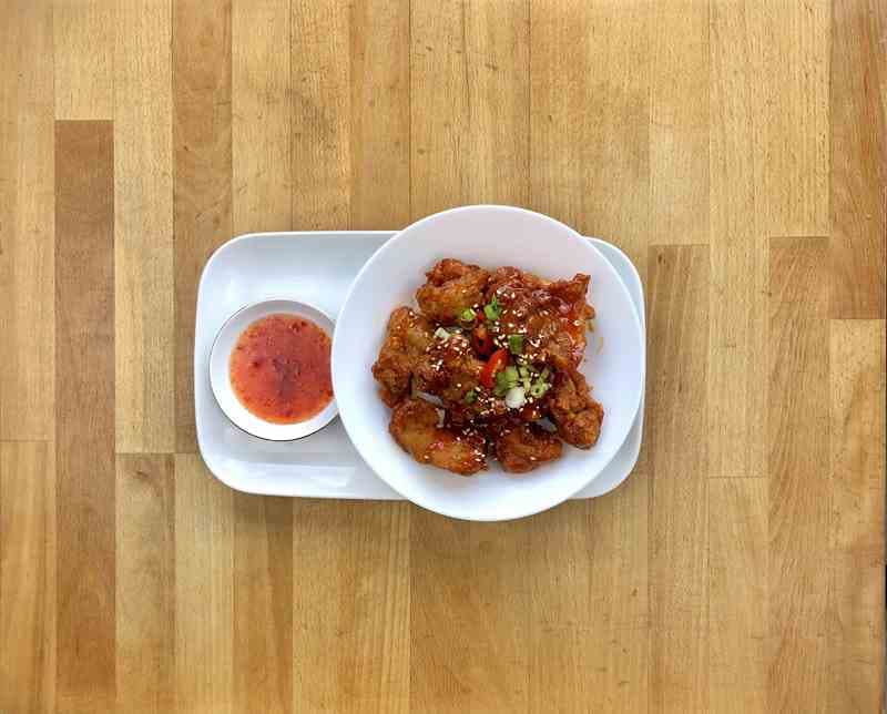 Spicy Korean Fried Chicken